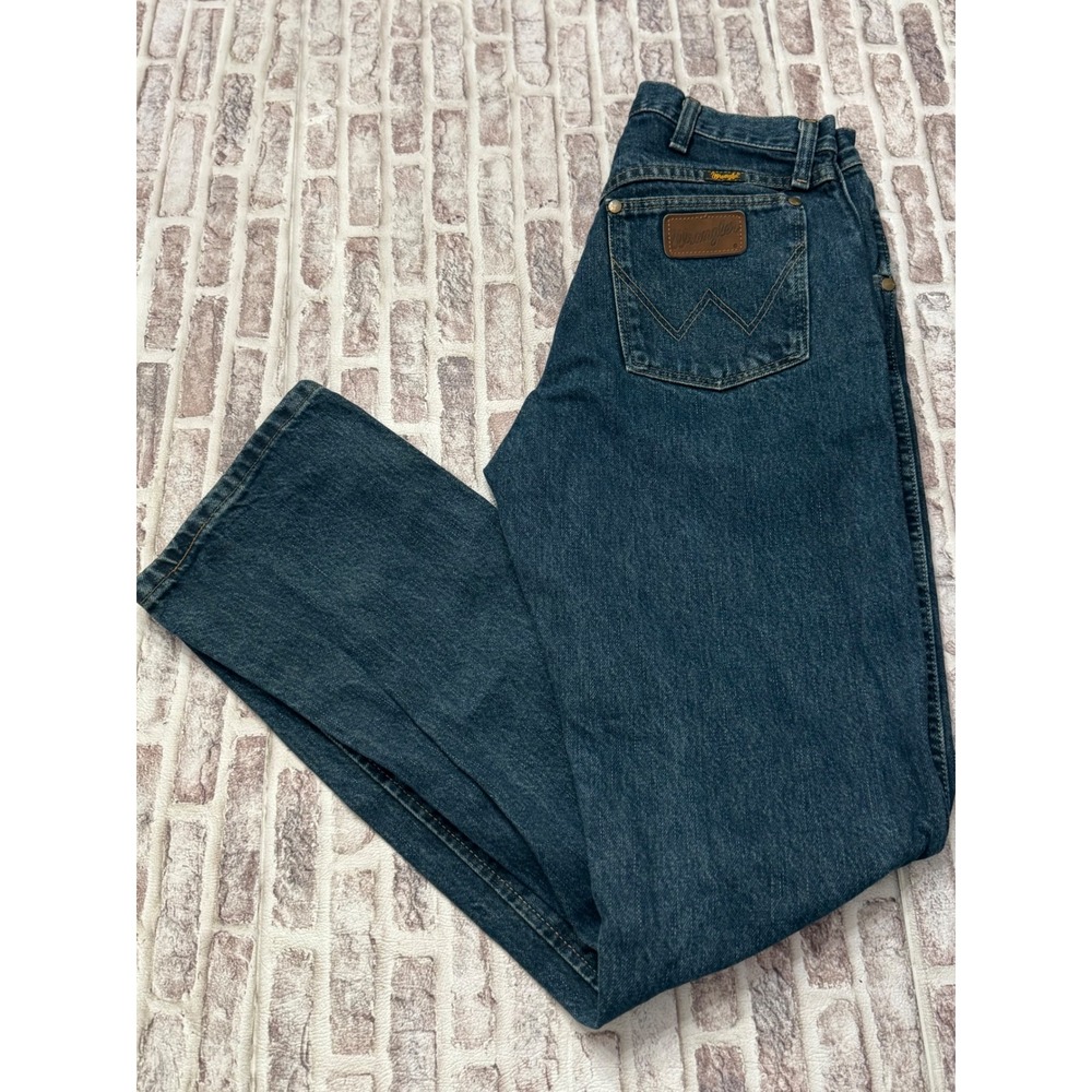 Wrangler 47MWZ Premium Performance Cowboy Cut Jeans Dark Wash 30x32 Mens Work
